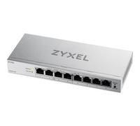 Zyxel Switch PoE 8 Porte | Switch Ethernet Gigabit Web Managed | 4 Porte PoE+ Budget 68W | QoS, Link Aggregation, VLAN, IGMP Snooping | Senza ventola | Desktop [GS1200-8HPv3]