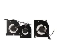 GS66 Ventola di raffreddamento Connettore a 4 pin Ventola di raffreddamento per laptop in lega di alluminio per laptop da gioco Dissipazione del calore ad alte prestazioni per (Ventola CPU e GPU)