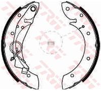 GS8635 TRW Kit ganasce freno per CITROËN,PEUGEOT,PROTON