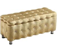 GSACLKES Pancdi Stoccaggio, Panchina Di Stoccaggio Ottomana Di Velluto Di Ghiaccio Sgabellor i Piedi Negozio Di Abbigliamento Sgabellor il Divano Sgabellor la Fine Del Letto Sgabello Rettangolarer la