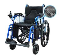 GSACLKES Sedie a Rotelle, Sedia a Rotelle Pieghevole a Doppia Funzileggera (Batteria Li-Ion), Guida con Potenza o Utilizzo Come Sedia a Rotelle Manuale.