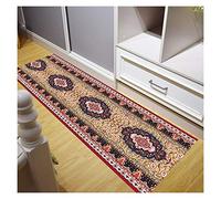 GSACLKES Tappeti, Tappeto Hall, Floral Patternscivolo Runner Tappeti Protettore Del Pavimento Bordo Può Essere Tagliator Cucine da Letto Ufficio/a / 100X600Cm/a/80 * 700 cm