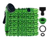 Gsakskdsap 15m Tubo Estensibile da Giardino, Tubo per Irrigazione con 7 Modalità di Spruzzo Funzioni, Manichetta per Irrigazione con Pistola Acqua Per Lavaggio Auto, Giardino, Prato