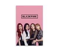 GSARUWEHRH Blackpink - Poster artistico da parete su tela, decorazione artistica da parete per soggiorno, camera da letto, stile vintage, 30 x 45 cm, senza cornice