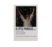 GSARUWEHRH Poster artistico da parete con immagine di una piccola principessa, stampa artistica da parete in stile vintage, per soggiorno, camera da letto, 50 x 75 cm, senza cornice