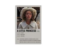 GSARUWEHRH Poster artistico da parete con immagine di una piccola principessa, stampa artistica su tela, stile vintage, per soggiorno, camera da letto, 30 x 45 cm, senza cornice