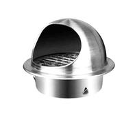 GSATREY Coperchio Comignolo, Aspirafumo Modello Base Tirafumo, per Scarico A Parete Esterna, Scarico Cappa, Aria Frescaventilazione E Protezione dagli Insetti, Tiracamino(120mm/4.7in)