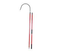 GSATREY Gancio di Salvataggio Isolato ad Alta Tensione Leggero, Asta di Trazione Isolata di Sicurezza, for Prevenire l'elettrocuzione, per Sottostazione Sicura e Operazioni in Fabbrica(Red,3m/9.8ft)