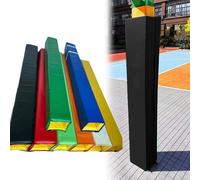 GSATREY Imbottitura del Palo Avvolgente Imbottitura, Copertura Palo in Schiuma, Migliora la Sicurezza Durante Il Gioco, Ideale per l'allenamento degli Atleti(Black,23 * 23cm(9 * 9in))