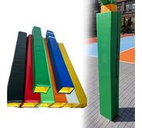 GSATREY Imbottitura del Palo Avvolgente Imbottitura, Copertura Palo in Schiuma, Migliora la Sicurezza Durante Il Gioco, Ideale per l'allenamento degli Atleti(Green,11 * 11cm(4.5 * 4.5in))