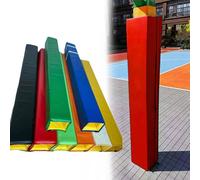GSATREY Imbottitura del Palo Avvolgente Imbottitura, Copertura Palo in Schiuma, Migliora la Sicurezza Durante Il Gioco, Ideale per l'allenamento degli Atleti(Red,20 * 20cm(8 * 8in))