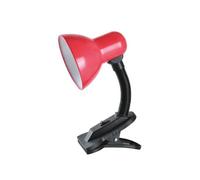 gsc evolution Lampada da scrivania con morsetto Saidu E27 Rossa