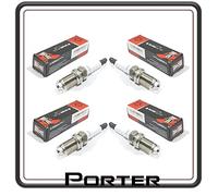 GSC RICAMBI SRL KIT 4 CANDELE ACCENSIONE COMPATIBILI CON PIAGGIO PORTER 1300 16V FINO AL 2009 MOTORE DAIHATSU