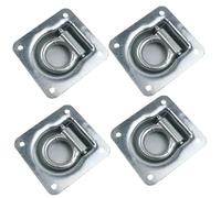 GSCLZ 1/2/4 Pezzi Maniglia a Molla for Portello da Incasso for Barca Armadietto Marino Anello di Sollevamento a Filo Tirante in Acciaio Inox Parte for Ponte for(4pcs)