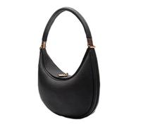 GSCLZ Borsa a mezzaluna media, borsa da donna, a, braccio, a tracolla singola(Black)