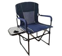 GSCLZ Sedia da regista, sedie pieghevoli, for il tempo libero all'aperto, campeggio e picnic, pesca, sedia pieghevole, sedia da spiaggia, sedie pieghevoli for esterni(Black and blue)