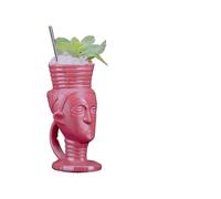 GSCLZ Tazza Tiki in ceramica, tazza da cocktail creativa, dell'Isola di Pasqua, regalo Halloween for attrezzo bar(Z1 280ml)