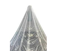 GSCLZ Veli da Sposa Bianchi cattedrale, Lunghi, con Paillettes, for Matrimonio(Champagne)