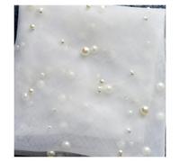 GSCLZ Velo da Sposa for la Veli con Perline e Pettine Morbido(Beige,75cm)