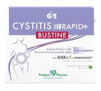 Gse Cystitis Rapid+ Integratore per Cistiti ed Irritazioni Vie Urinarie 10 Bustine