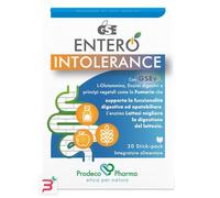 Prodeco Pharma Integratore alimentare GSE ENTERO INTOLERANCE – GSEvo e L-Glutammina 20 stick-pack
