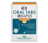 PRODECO PHARMA Srl GSE ORAL TABS RAPID AGRUMI 12 COMPRESSE MASTICABILI