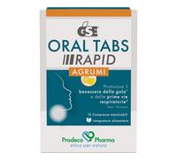 PRODECO PHARMA Srl GSE ORAL TABS RAPID AGRUMI 12 COMPRESSE MASTICABILI