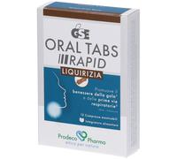 GSE Oral Tabs Rapid Compresse Liquirizia 18 g Compresse