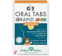 GSE ORAL TABS RAPID JUNIOR 12 COMPRESSE MASTICABILI DA 1,5 G