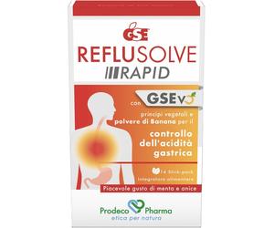 Gse Reflusolve Rapid 14 Stick Pack 140 ml Gel orale