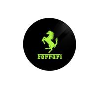 GSEFTY 2 Pezzi Auto Sottobicchiere per Ferrari 250 GTO 1962-1964, Portabicchieri Tappetino per Bevande Posatazza Tazze Tappetini Incasso Posabicchier,A