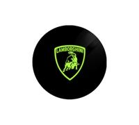 GSEFTY 2 Pezzi Auto Sottobicchiere per Lamborghini Huracan RDW Spyder 2017, Portabicchieri Tappetino per Bevande Posatazza Tazze Tappetini Incasso Posabicchier,A