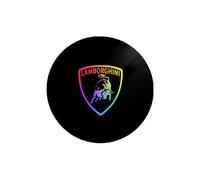 GSEFTY 2 Pezzi Auto Sottobicchiere per Lamborghini Huracan Sterrato Concept 2019, Portabicchieri Tappetino per Bevande Posatazza Tazze Tappetini Incasso Posabicchier,B