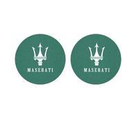 GSEFTY 2 Pezzi Auto Sottobicchiere per Maserati MC20/GranTurismo/GranCabrio/GT2Stradale, Portabicchieri Tappetino per Bevande Posatazza Tazze Tappetini Incasso Posabicchier,B