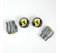 GSEFTY 4 Pezzi Auto Cappucci delle Valvole per Ferrari 296 (GTB/GTS), Tappi Valvole Pneumatici Tappino Coprivalvola Cappello Valvola Tappo Valvola,B