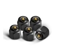 GSEFTY 4 Pezzi Auto Cappucci delle Valvole per Lamborghini Aventador Gallardo Huracan Murcielago Urus, Tappi Valvole Pneumatici Tappino Coprivalvola Cappello Valvola Tappo Valvola