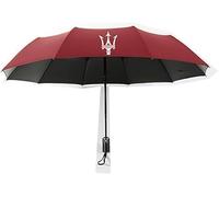 GSEFTY Ombrello per Auto per Maserati Sebring/3500 GT/GT2 Stradale, Ombrello Pieghevole Antivento da Pioggia Compatto, Sole Resistente Pioggia Costole Forte Ombrello Portatile