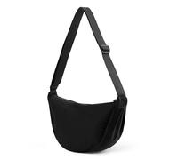 GSenhui Borsa a Tracolla da Donna a Mezza Luna, Hobo Bag Halfmoon Borsa a Tracolla da Donna,Tinta unita Piccola per Donne e Viaggi