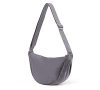 GSenhui Borsa a Tracolla da Donna a Mezza Luna, Hobo Bag Halfmoon Borsa a Tracolla da Donna,Tinta unita Piccola per Donne e Viaggi