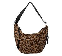 GSenhui Leo Crossbody Bag Grande Moon Borsa a tracolla da donna Leopardo Borsa a mezza luna Marsupio Halfmoon Bag Hobo Borsa a tracolla per viaggi lavoro, Leo1 marrone