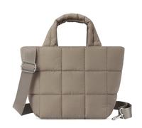 GSenhui Piccola borsa a buffer, borsa trapuntata da donna, borsa a mano, borsa a tracolla buffer, mini borsa a tracolla imbottita, marrone, s