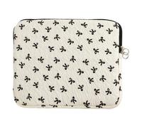 GSenhui Puffy, custodia per computer portatile con motivo a fiocco, custodia per iPad Air da 11 a 15 pollici, per MacBook Air