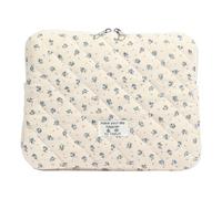 GSenhui Puffy Custodia per laptop da 11 a 15 pollici, motivo floreale, compatibile con MacBook Air/Pro Case da 13,3 a 13,6