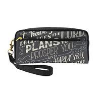 GSGCSBYMLG Astuccio piccolo da viaggio con stampa "I Know The Plans Have You Declares Lord"