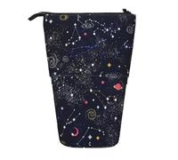 GSGCSBYMLG Astuccio telescopico verticale stampato con stelle e galassie