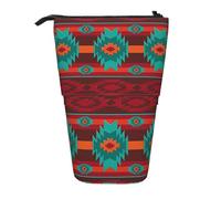 GSGCSBYMLG Astuccio verticale telescopico con motivo geometrico etnico stampato