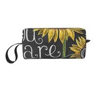GSGCSBYMLG Beauty case da viaggio con stampa "You are My Sunshine" con girasole