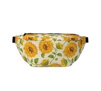 GSGCSBYMLG Bella Giallo Girasole Stampato Crossbody Marsupio Marsupio Casual Borsa Petto