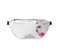 GSGCSBYMLG Borsa a tracolla con stampa fenicottero marsupio casual