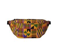 GSGCSBYMLG Borsa da petto casual con motivo etnico africano stampato a tracolla
